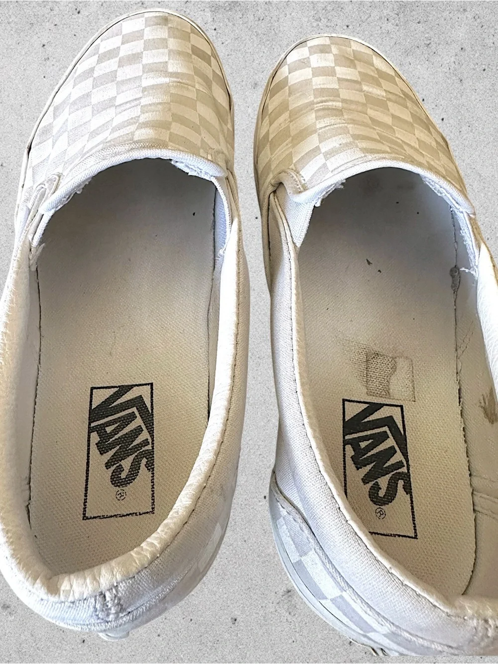 Vans checkerboard slip